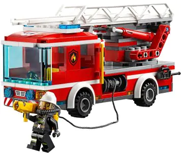 Lego City Fire Ladder Truck