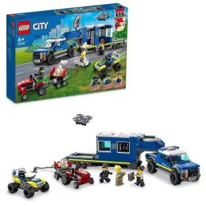 Lego City Police Mobile Command Truck Blocks Kit 60315
