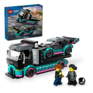 Lego City Race Car and Car Carrier Truck 60406 (328 Pieces)