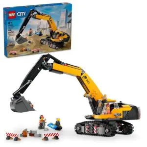 Lego City Yellow Construction Excavator 60420 (633 Pieces)