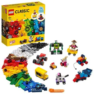 Lego Classic Bricks and Wheels Blocks Kit 11014
