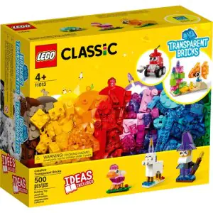 Lego Classic Creative Transparent Bricks Blocks Kit 11013