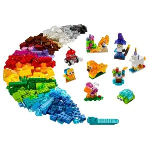Lego Classic Creative Transparent Bricks Blocks Kit 11013