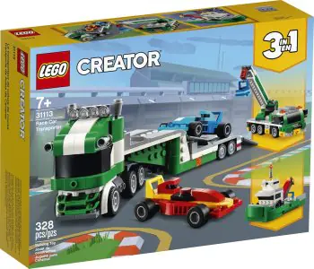 Lego Creator Race Car Transporter Blocks Kit 31113