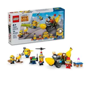 Lego Despicable ME4 Minions and Banana Car 75580 (136 Pieces)