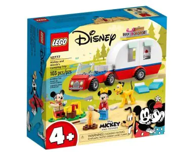 Lego Disney Mickey Mouse & Minnie Mouse's Camping Trip 10777 (103 Pieces)