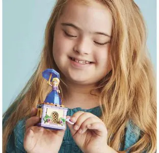 Lego Disney Princess Twirling Rapunzel Blocks Kit 43214