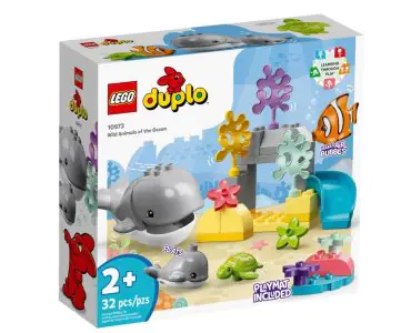 Lego Duplo Wild Animals of The Ocean Blocks Kit 10972