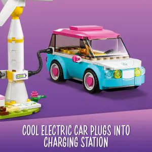 Lego Friends Olivia's Electric Car Blocks Kit 41443