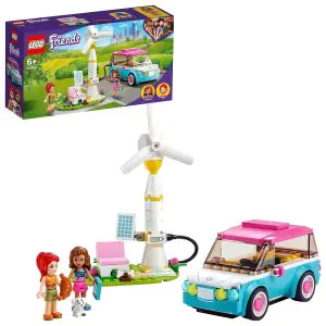 Lego Friends Olivia's Electric Car Blocks Kit 41443