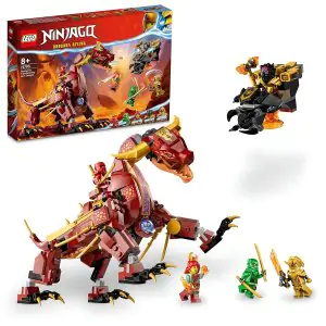 Lego Heatwave Transforming Lava Dragon 71793 (479 Pieces)