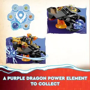 Lego Heatwave Transforming Lava Dragon 71793 (479 Pieces)