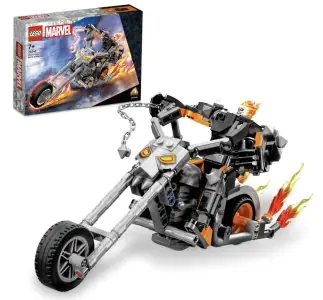 Lego Marvel Ghost Rider Mech & Bike Blocks Kit 76245