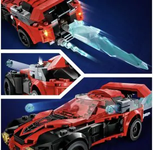 Lego Marvel Miles Morales vs. Morbius Blocks Kit 76244
