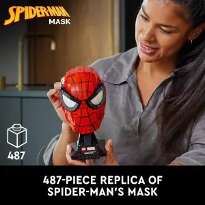 Lego Marvel Spiderman’s Mask 76285 (487 Pieces)
