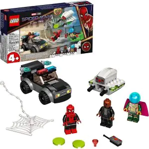 Lego Marvel Spiderman vs Mysterio's Drone Attack Blocks Kit 76184