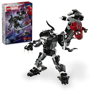 Lego Marvel Venom Mech Armor vs. Miles Morales 76276 (134 Pieces)