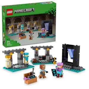 Lego Minecraft The Armory Building Adventure 21252 (203 Pieces)