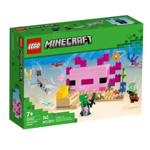 Lego Minecraft The Axolotl House 21247 (242 Pieces)