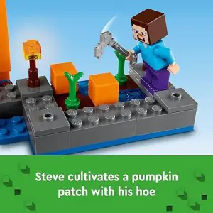 Lego Minecraft The Pumpkin Farm 21248 (57 Pieces)