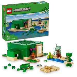 Lego Minecraft The Turtle Beach House Model 21254 (234 Pieces)