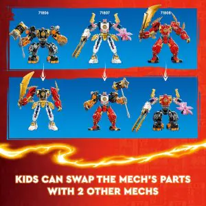 Lego Ninjago Cole's Elemental Earth Mech 71806 (235 Pieces)