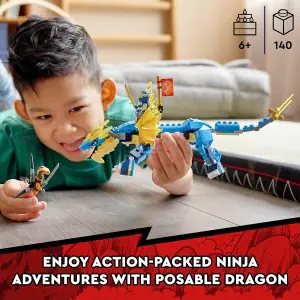 Lego Ninjago Jay's Thunder Dragon EVO Blocks Kit 71760