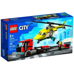 Lego Rescue Helicopter Building Kit 60343