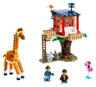 Lego Safari Wildlife Tree House Building Kit 31116
