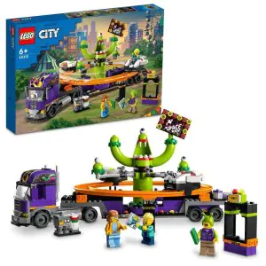 Lego Space Ride Amusement Truck Building Kit 60313