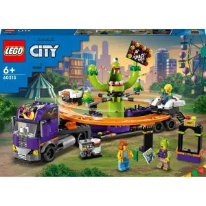 Lego Space Ride Amusement Truck Building Kit 60313