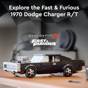 Lego Speed Champions Fast & Furious 1970 Dodge Charger R/T Blocks Kit 76912