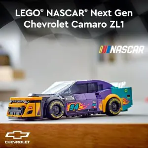 Lego Speed Champions NASCAR Next Gen Chevrolet Camaro ZL1 76935 (328 Pieces)