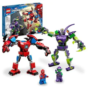 Lego Spider-Man & Green Goblin Mech Battle