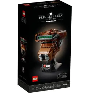 Lego Star war Princess Leia Helmet 75351 (670 Pieces)