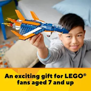 Lego Supersonic Jet
