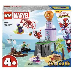 Lego Team Spidey At Green Goblin's Lighthouse 10790 (149 Pieces)