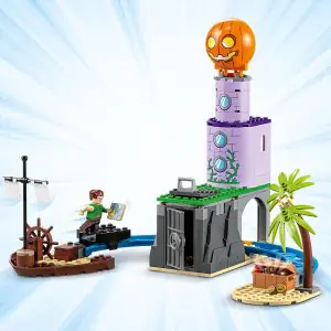 Lego Team Spidey At Green Goblin's Lighthouse 10790 (149 Pieces)