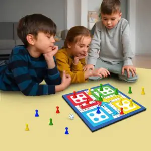 Little Berry Magnetic Ludo and Snakes & Ladders Big Size Board Game