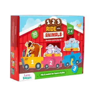 LoveDabble 123 Ride with Animals