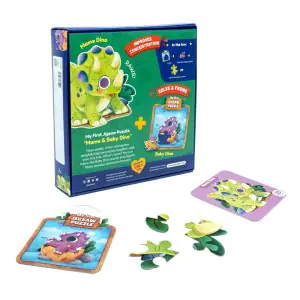 LoveDabble My First Jigsaw Puzzle - Mama & Baby Dino