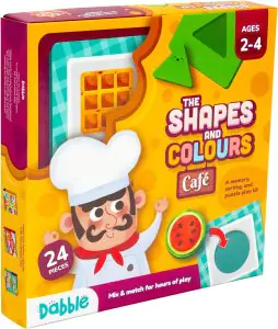 LoveDabble The Shapes and Colours - Café