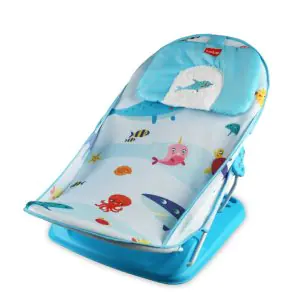 LuvLap Aqua Tales Baby Bather Blue