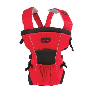 LuvLap Blossom Baby Carrier Red