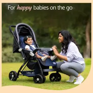 LuvLap Galaxy Baby Stroller 18257 Navy Blue