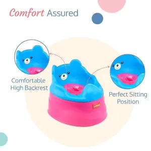LuvLap Potty Training Seat 18341 - Pink & Blue
