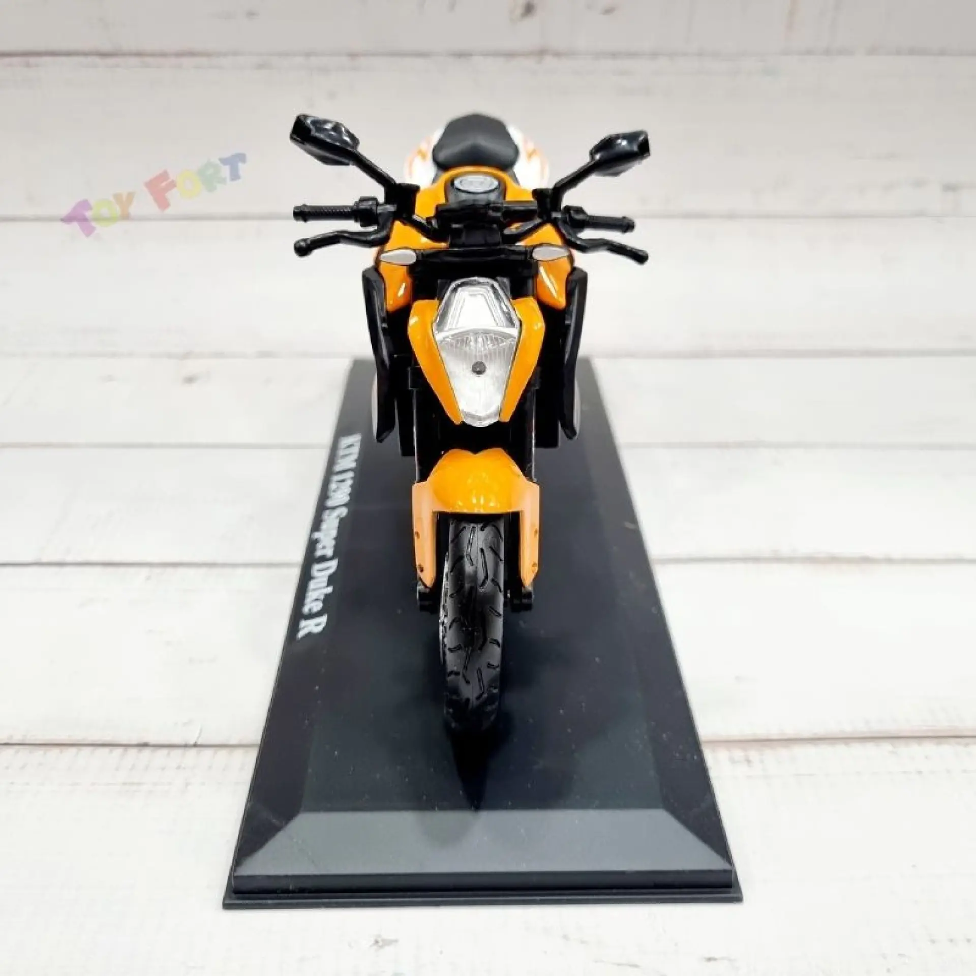 New 1:12 Motorcycles Orange Ktm 1290 Super Duke R Diecast Model Car By New Ray Toys