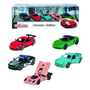 Majorette Porsche 5 pieces Giftpack