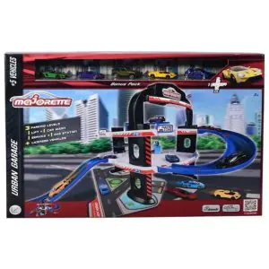 Majorette Urban Garage + 5 Cars