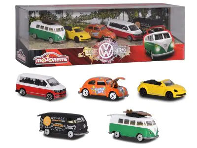 Majorette VOLKSWAGEN The Original 5 Pieces Giftpack